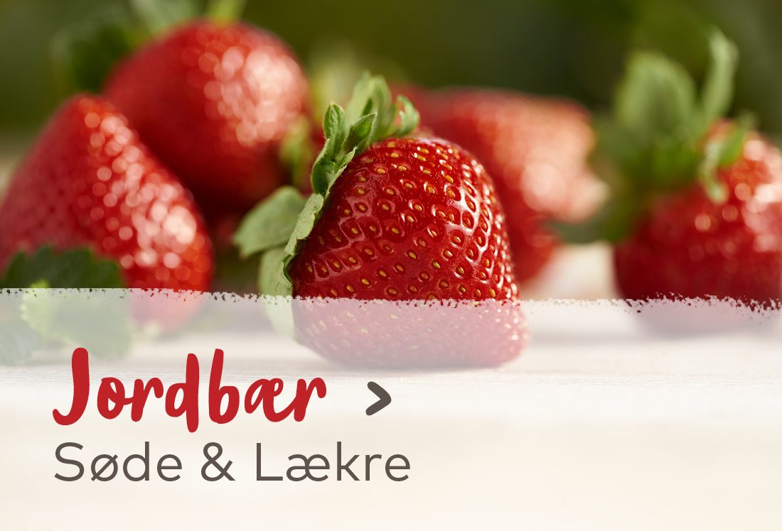 Jordbær - Søde & Lækre