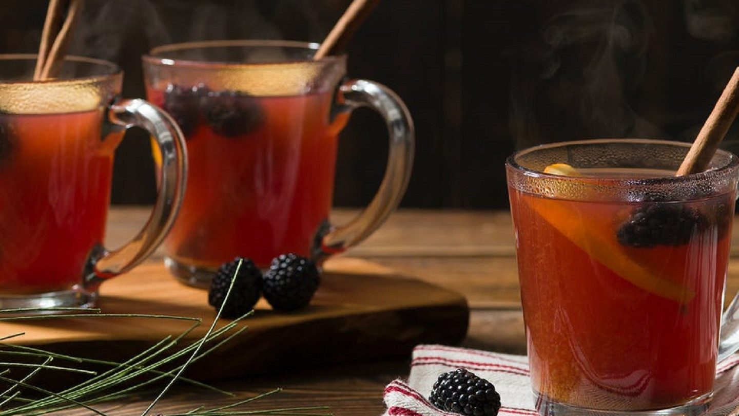 Apfelwein mit Brombeeren Driscolls