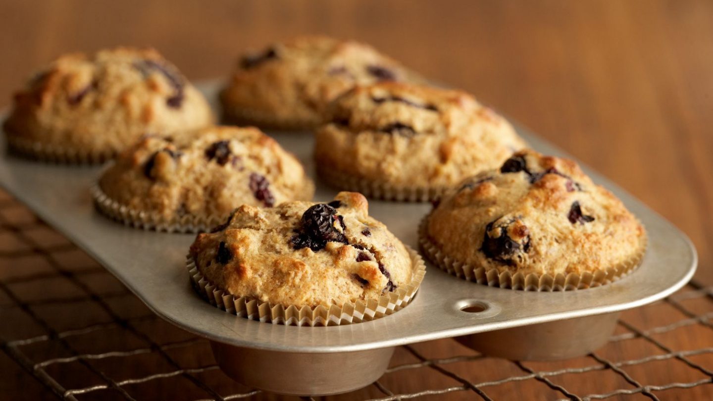 Himmelske blåbærmuffins 