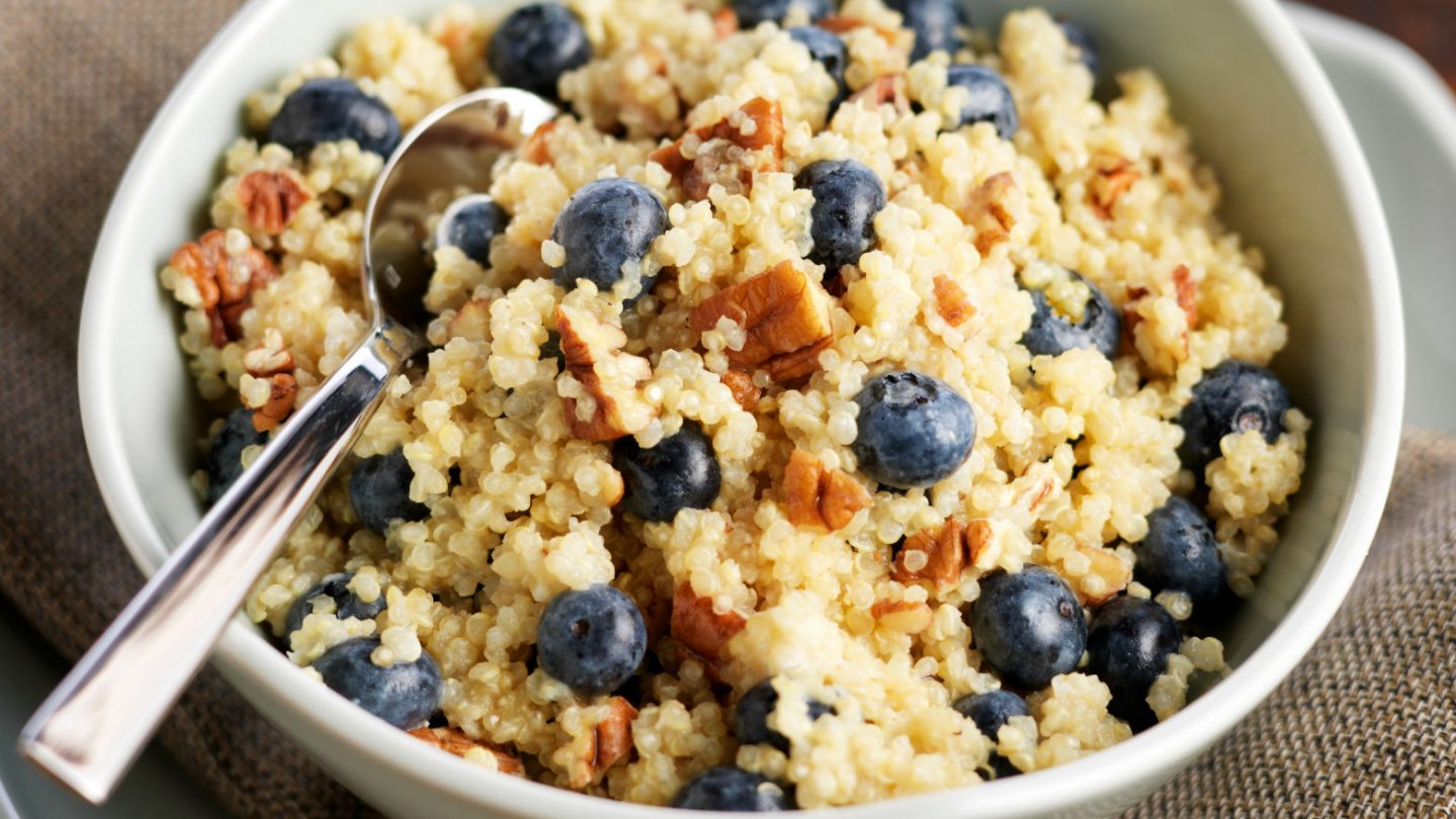 Blåbær müsli med Quinoa