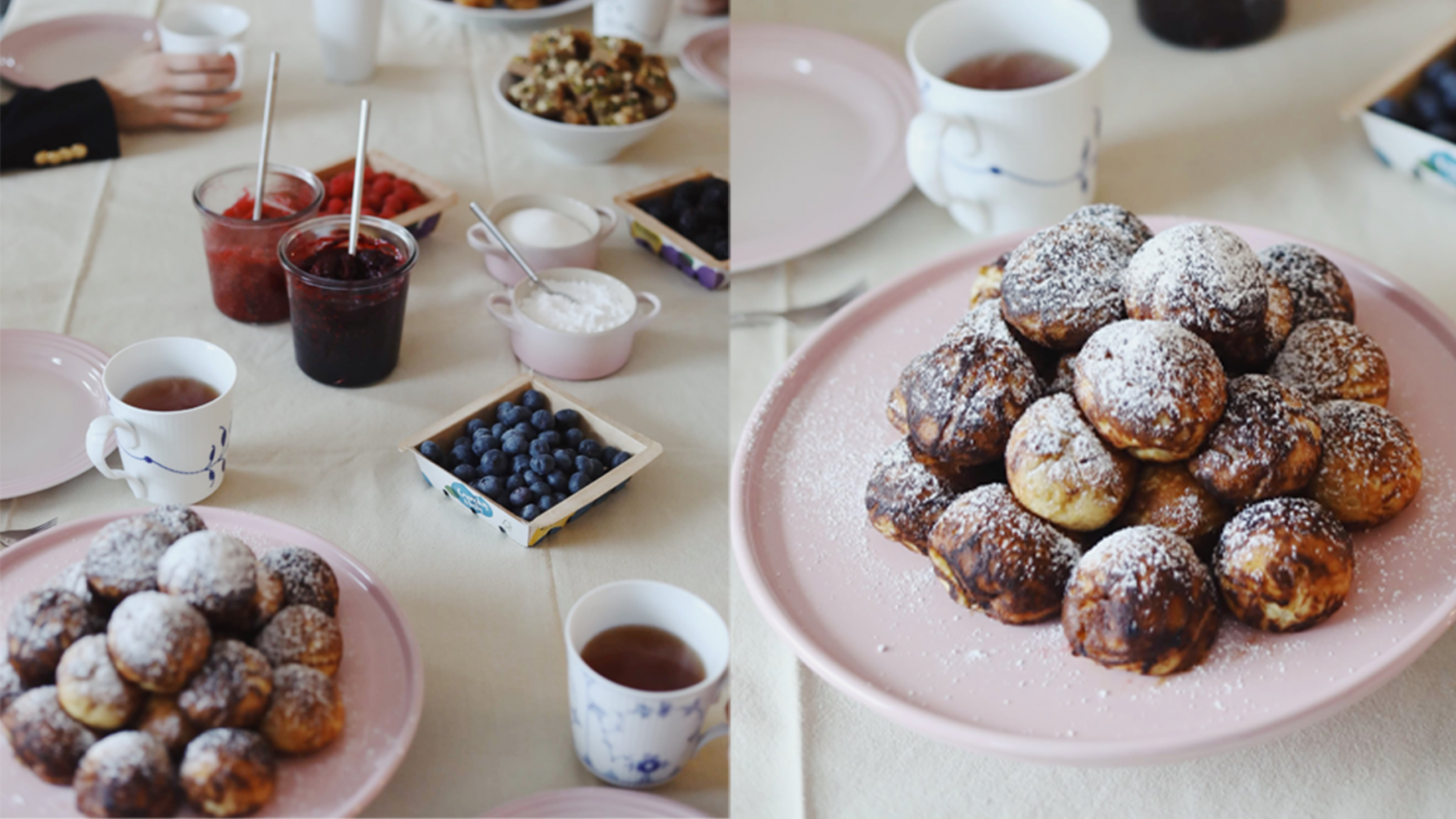 Danish æbleskiver opskrift Frederikke Wærens