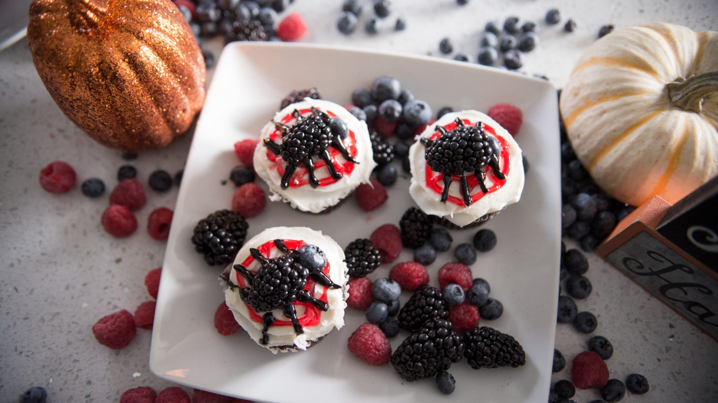 (U)hyggelige cupcakes med bær