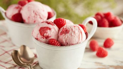 Hindbær ‘Nice’ cream