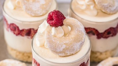Vanillekipferl-dessert