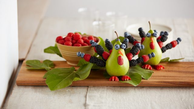 Pærefugle med bær