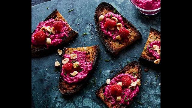 Raspberry and Beet Chevre