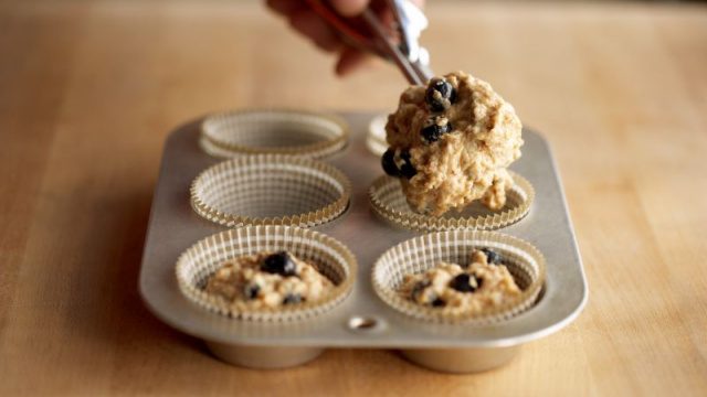 blåbærmuffin opskrift
