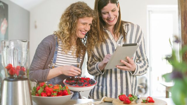 Blåbærsmoothie med grønkål